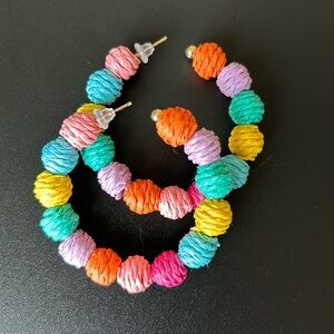 Bright Hoop Earrings